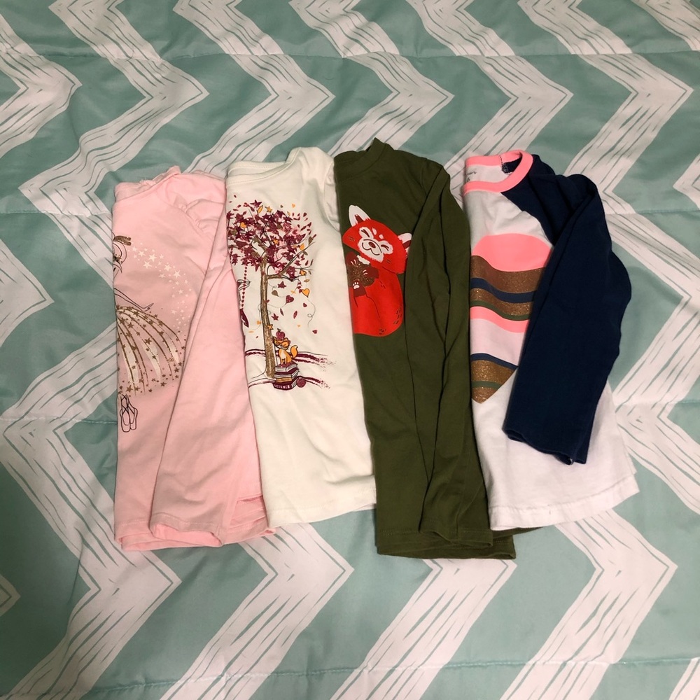 BUNDLE! Girls long sleeve T-shirt’s